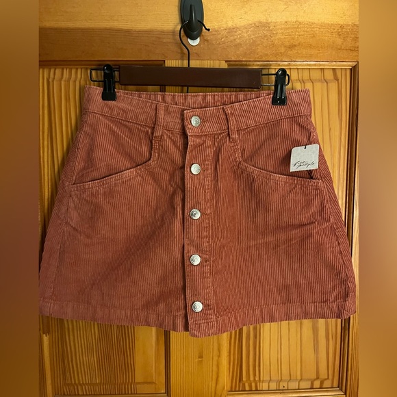 Free People Ray corduroy mini skirt NWT - Picture 5 of 12